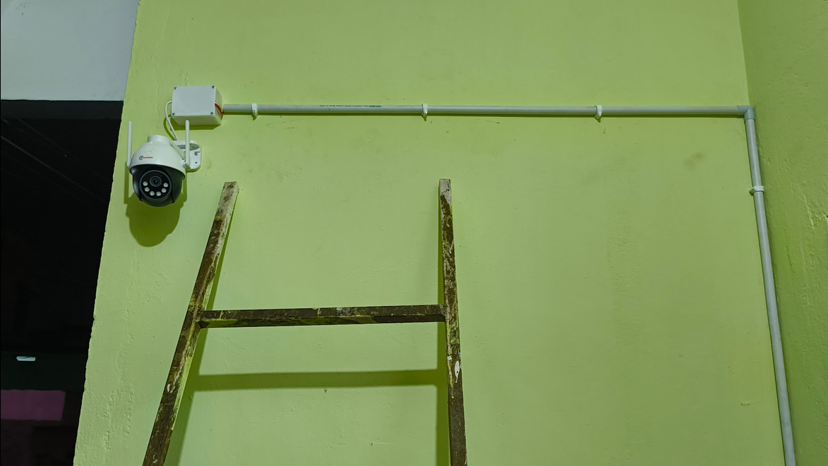 CCTV camera installation and wiring